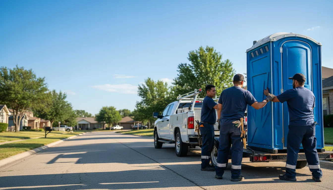 Portable Toilet Rental in Overton, TX near me